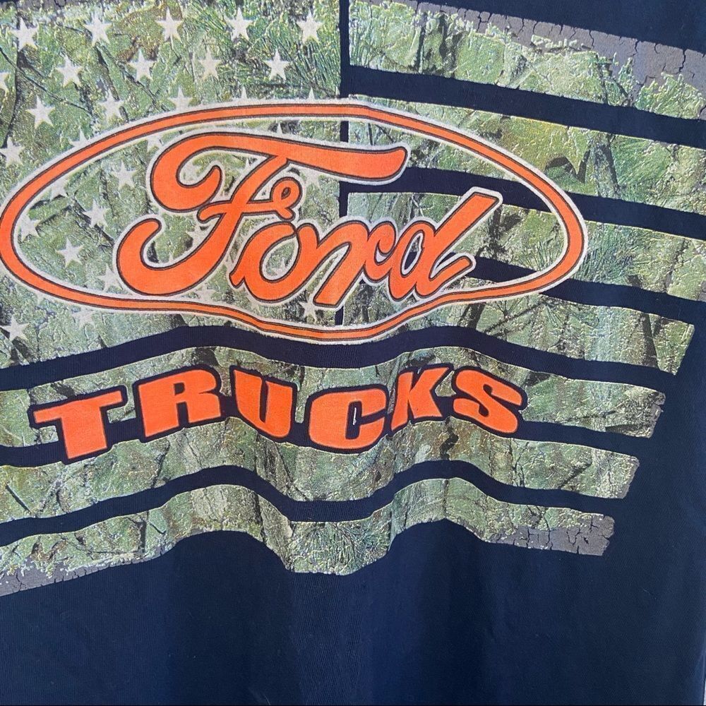 Ford Trucks Graphic  navy blue short sleeve T-shirt - Picture 2 of 10
